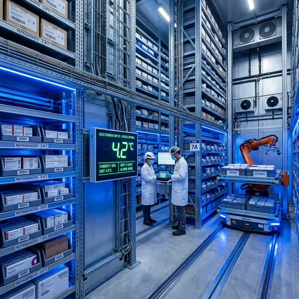 The Importance of GDP-Compliant Cold Chain Storage in Supply Logistics
